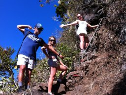 Visite de Célyne et Faf